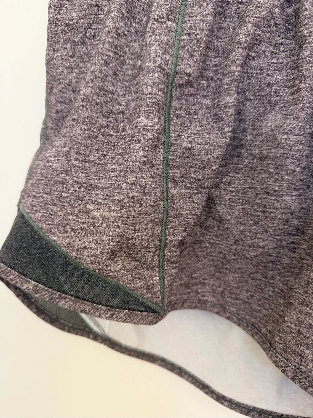 lululemon athletica Women's Heathered Gray Athletic Shorts